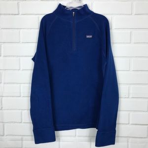 Patagonia Boys Blue Fleece Jacket Size L 12